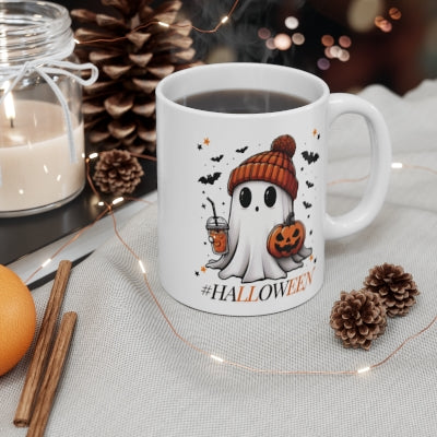 #Halloween Mug 11oz | Wholesome Halloween Ghost
