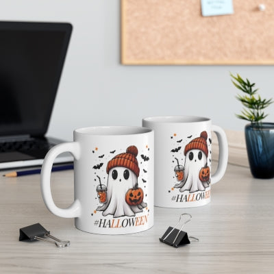 #Halloween Mug 11oz | Wholesome Halloween Ghost